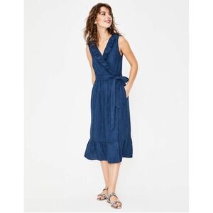 Boden Blue Midi Dress